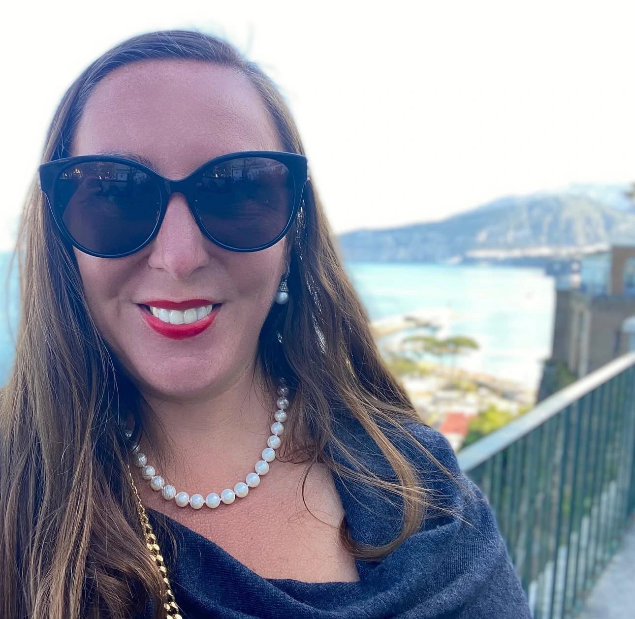Kristina Marie Darling on the coast