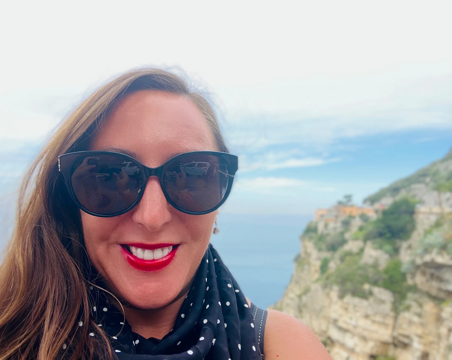 Kristina Marie Darling on the Amalfi Coast